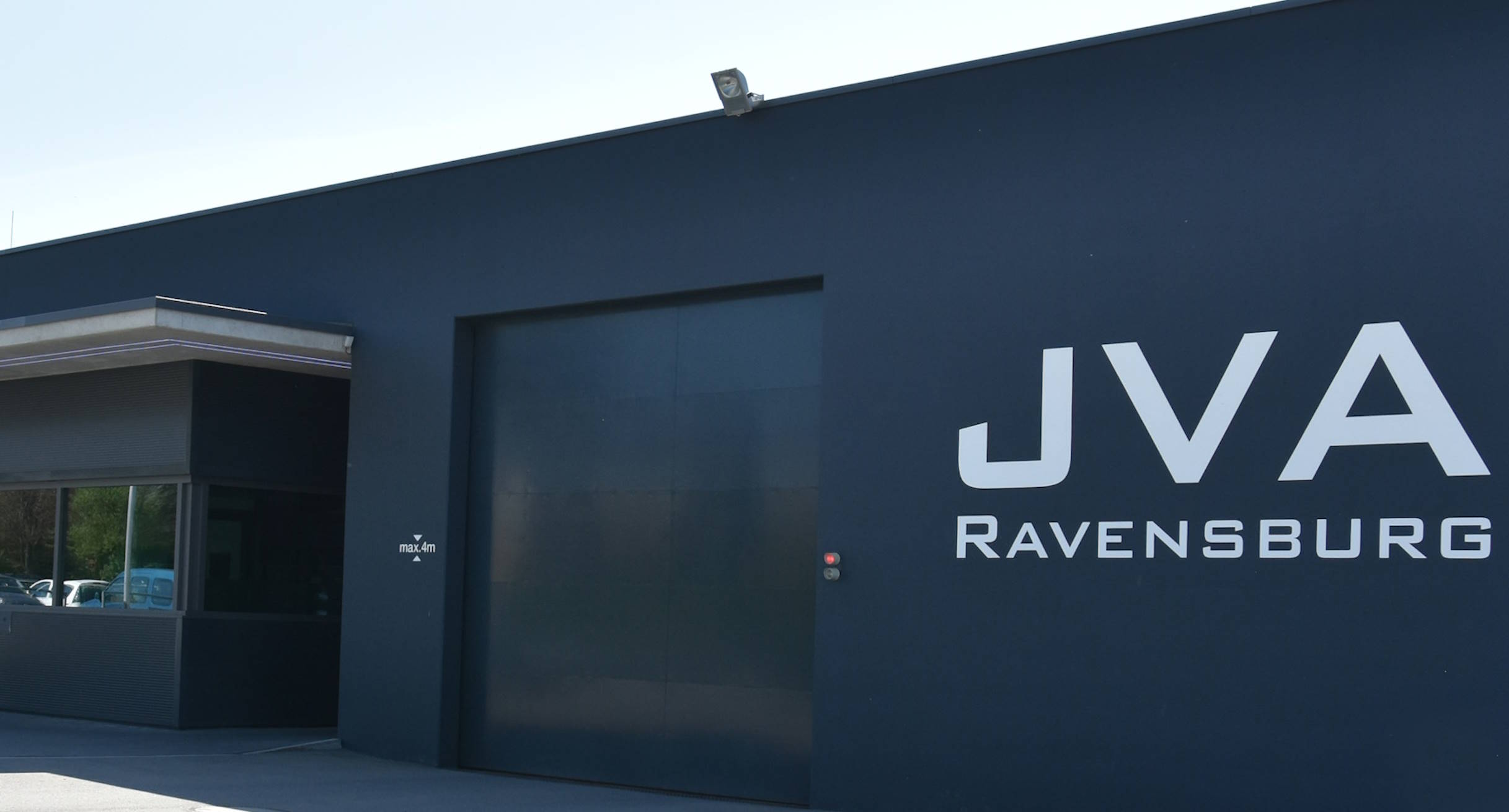Torwache der Justizvollzugsanstalt Ravensburg